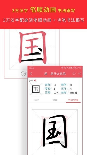 汉语字典专业截图