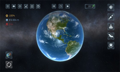 星球爆炸模拟器2D截图