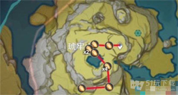 原神4.0石珀最佳采集路线是什么 石珀最佳采集路线介绍