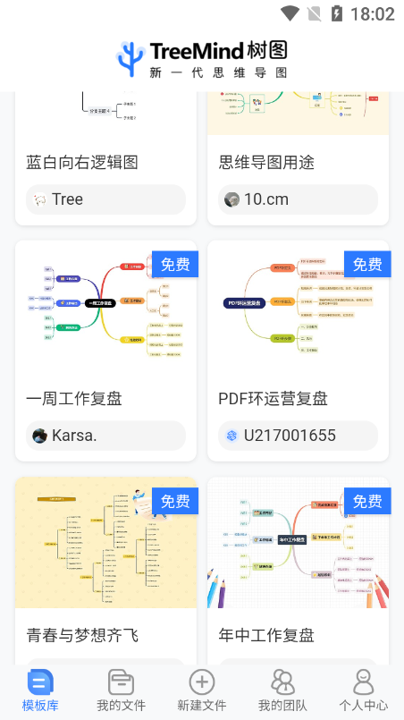 树图思维导图截图