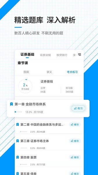 金融考试准题库截图