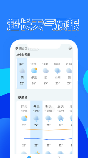 天气预报速递