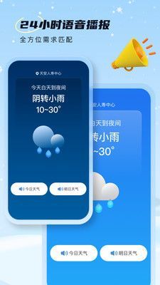 雪融天气截图