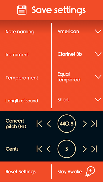 单簧管调音器截图