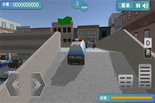 3D警车停车场截图